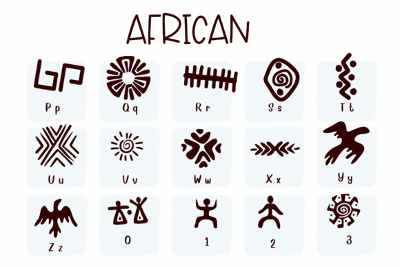 African Font - Preview 2