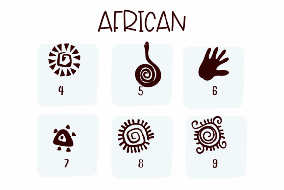 African Font - Preview 3