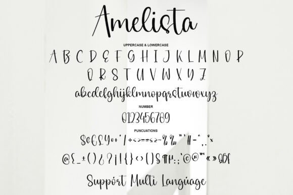 Amelista Font - Preview 5