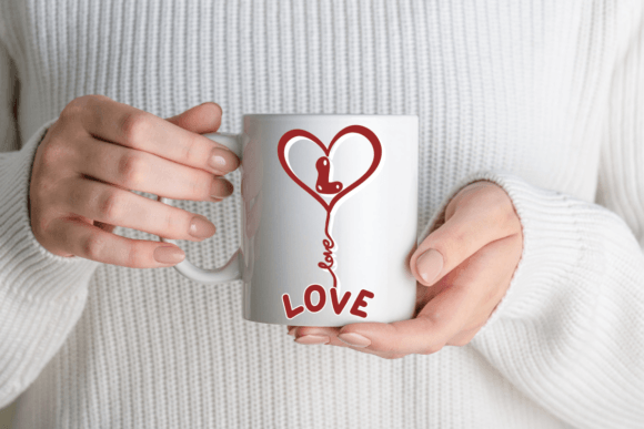 Balloon Love Heart Font - Preview 3