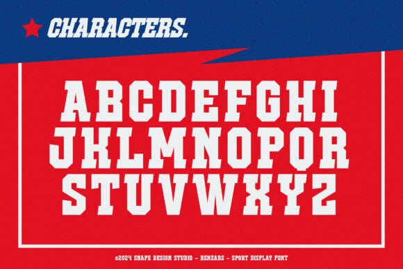 Benzars Font - Preview 2