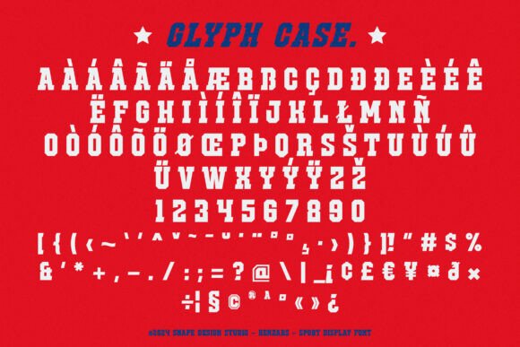 Benzars Font - Preview 5