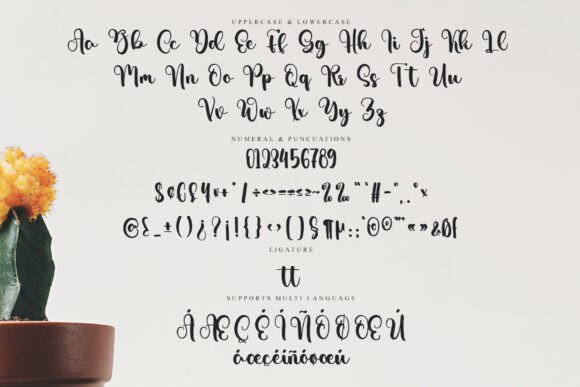 Calender Font - Preview 5