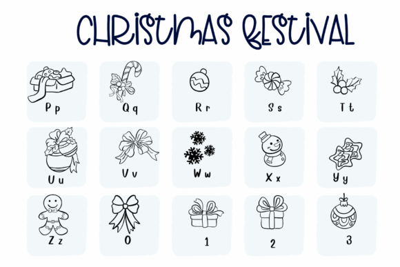 Christmas Festival Font - Preview 2