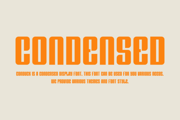 Conduck Font - Preview 1