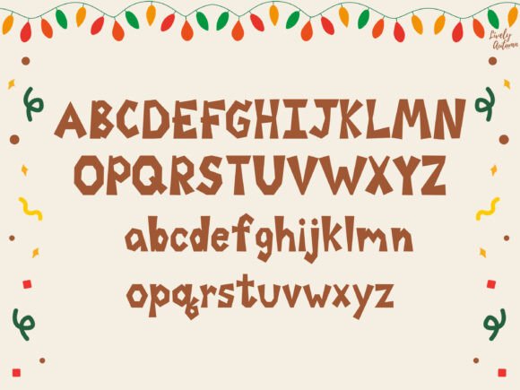 Funfest Font PNG with transparent background - Preview 1