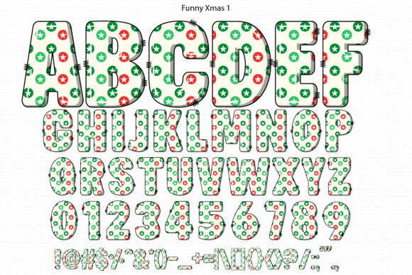 Funny Xmas Font - Preview 2