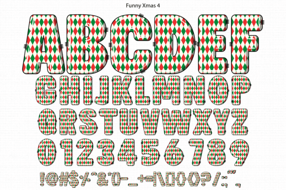 Funny Xmas Font - Preview 5