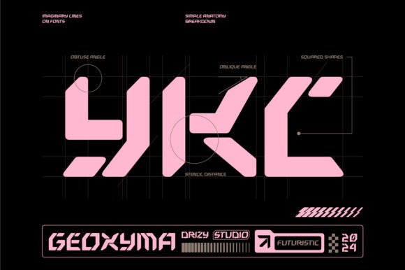 Geoxyma Font - Preview 2