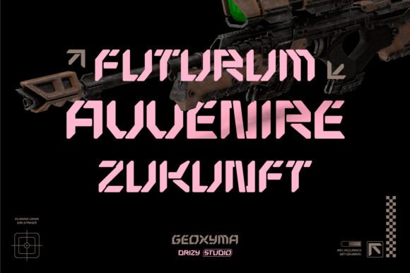 Geoxyma Font - Preview 5