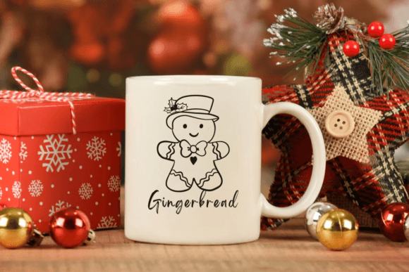 Gingerbread Doodle Font PNG with transparent background - Preview 6