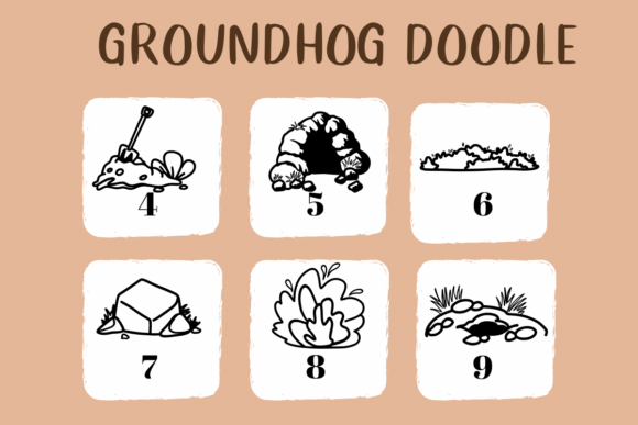 Groundhog Doodle Font - Preview 3