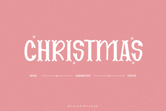 Hagera Christmas Font - Preview 1