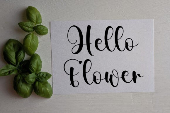 House Garden Font - Preview 2