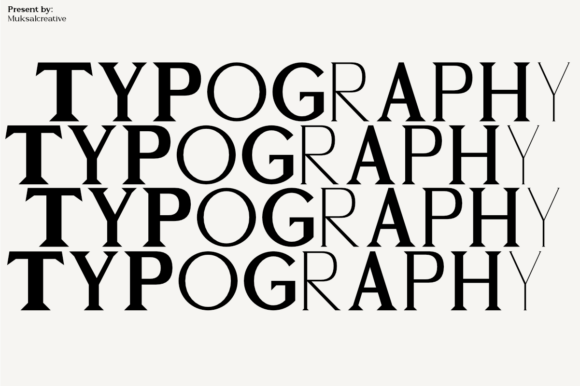 Lutoria Serif Font PNG with transparent background - Preview 4