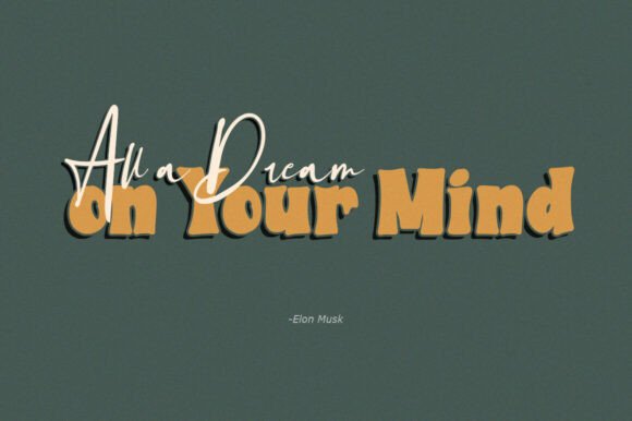 Magnan the Stories Font PNG with transparent background - Preview 1