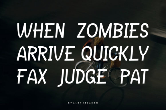 Miburned Font PNG with transparent background - Preview 3