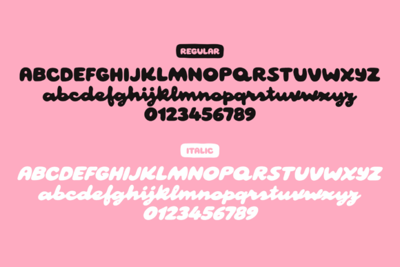 Mollica Font PNG with transparent background - Preview 2