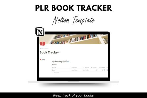 Notion Template: Functional Book Tracker
