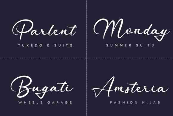Patrigan Font PNG with transparent background - Preview 3