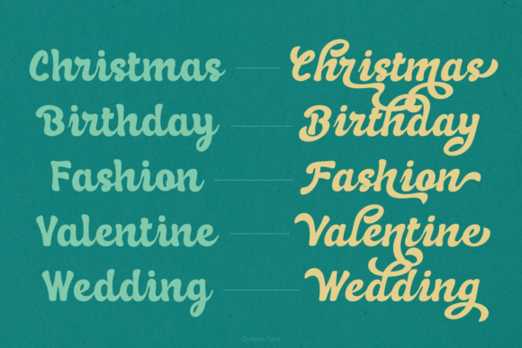 Quinols Font PNG with transparent background - Preview 4