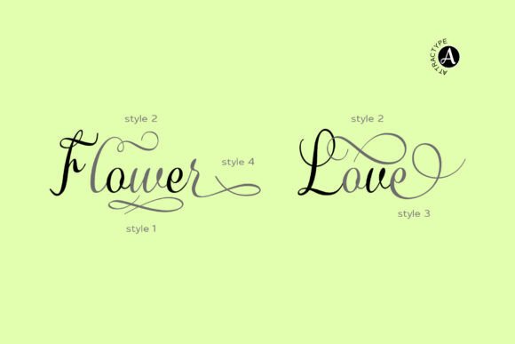 Smiling Moon Font PNG with transparent background - Preview 1