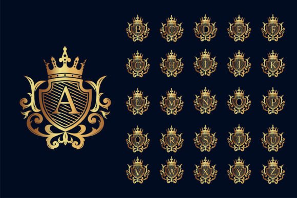 Alphabet Initial Logo with Luxury Design