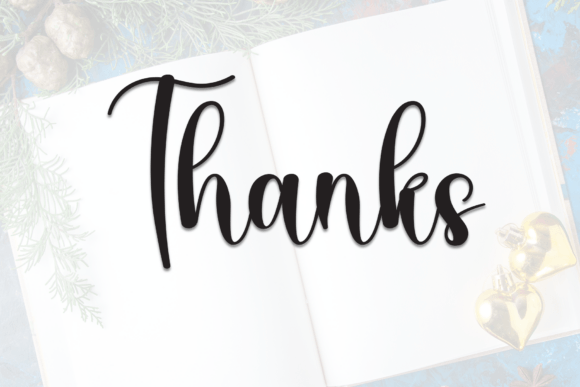 Book Christmas Font - Preview 6