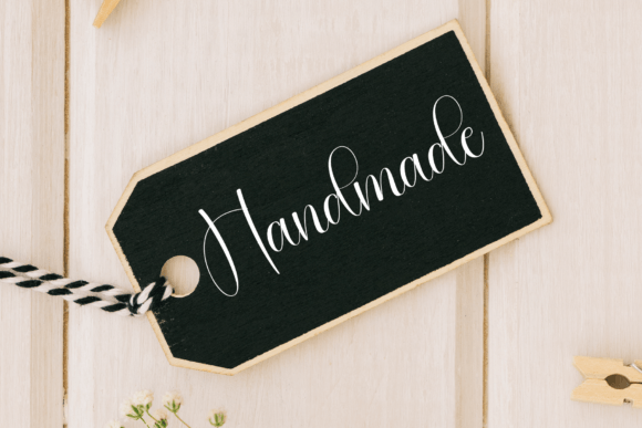 Christmas Silhouette Font PNG with transparent background - Preview 4