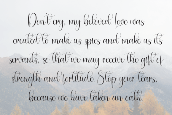Christmas Silhouette Font PNG with transparent background - Preview 5