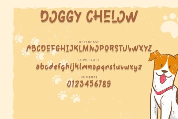 Doggy Chelow Font - Preview 4