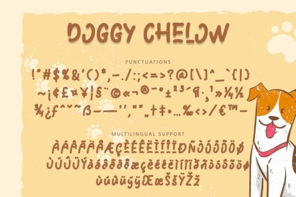 Doggy Chelow Font - Preview 5