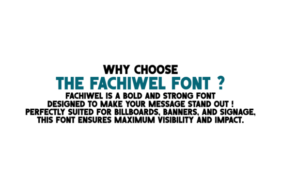 Fachiwel Font PNG with transparent background - Preview 3