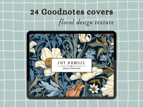 Floral Design Goodnotes Covers