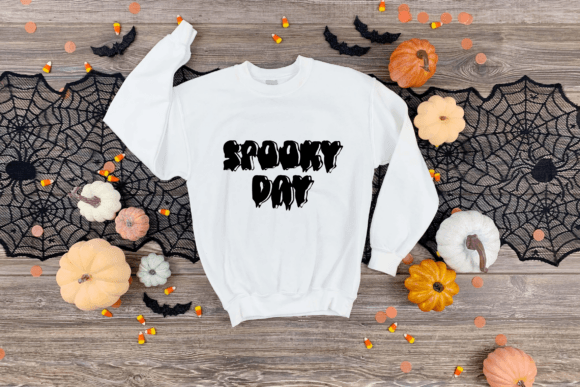 Halloween Melted Font - Preview 4