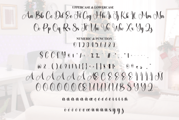 Home Christmas Font - Preview 6