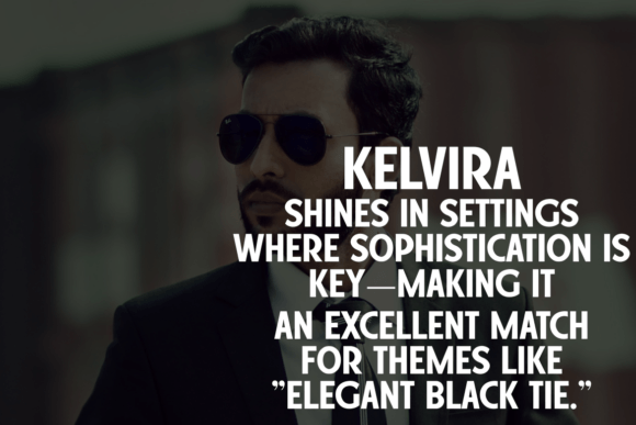 Kelvira Font PNG with transparent background - Preview 2