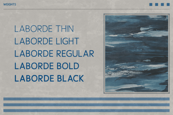 Laborde Font PNG with transparent background - Preview 2