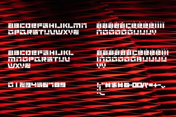 Renvem Font PNG with transparent background - Preview 4