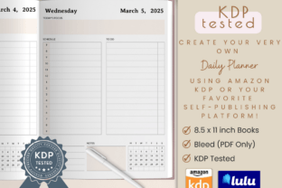 2025 Daily Planner Graphic by KDPTemplate Studio · Creative Fabrica