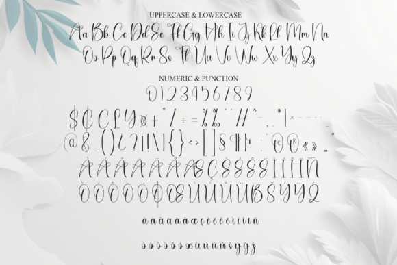 Alphabet Font - Preview 6