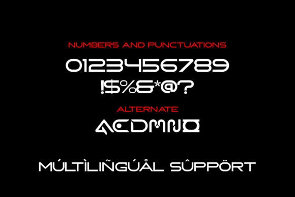 Astron Kidos Font - Preview 2