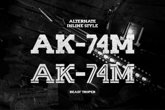 Beast Troper Font - Preview 1