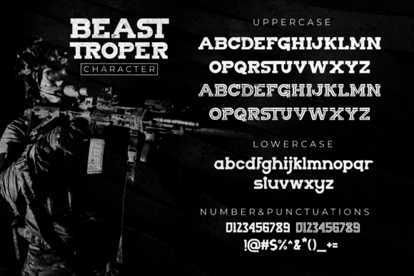 Beast Troper Font - Preview 6