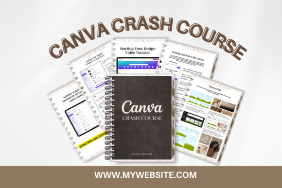 Canva Crash Course With Mrr Plr Graphics