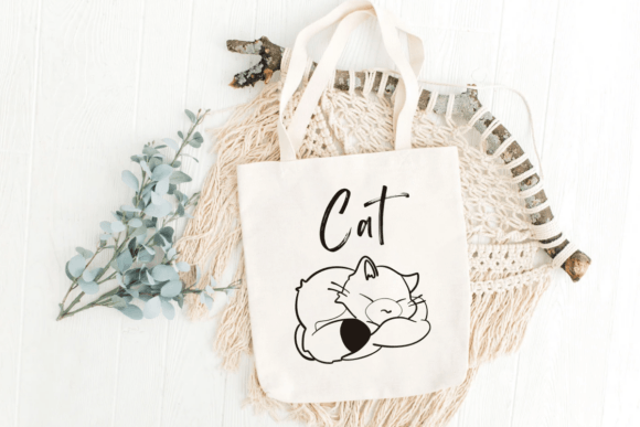 Cat Doodle Font - Preview 4