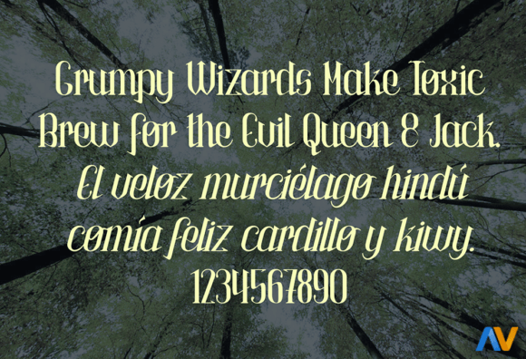 Gorrion Font PNG with transparent background - Preview 1