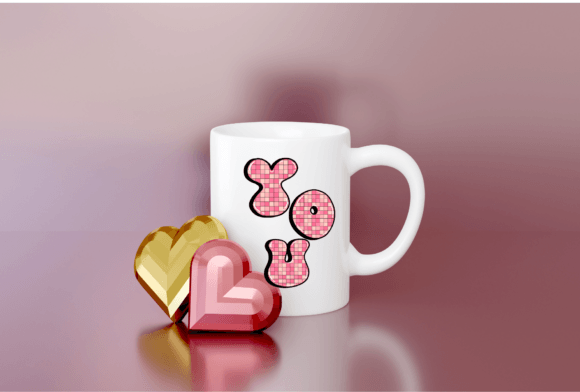 Groovy Valentines Font PNG with transparent background - Preview 3