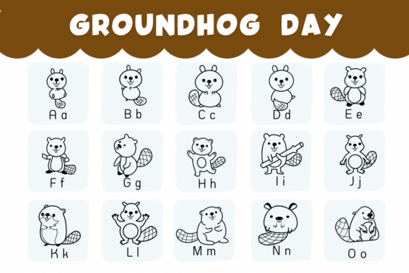 Groundhog Day Font - Preview 1