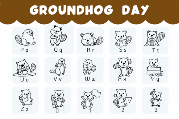 Groundhog Day Font - Preview 2